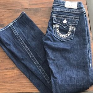 True Religion dark wash Bootcut